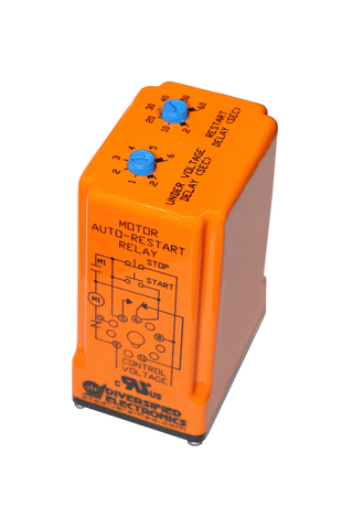 MAR, motor relay, motor relays, motor control relay, restart relay