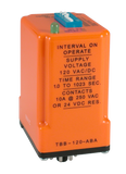 TBB, interval dip switch time delay relay, single shot timer, on-delay interval timer