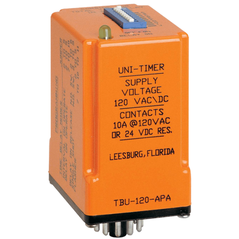 TBU, programmable multi-mode dip switch tdr, single shot timer