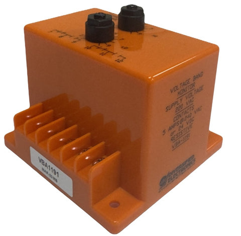VBA-1191, Custom Voltage Band Monitor, Adjustable Voltage Band Monitor, DC Voltage Band Monitor