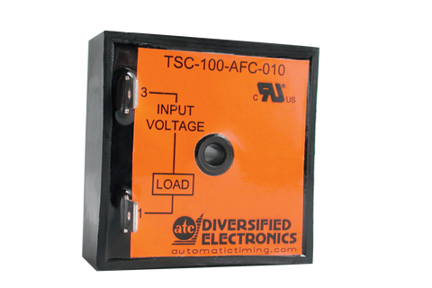 TSC on-delay solid-state output time delay relay, time delay relay, on-delay timer, single shot timer, on-delay interval timer
