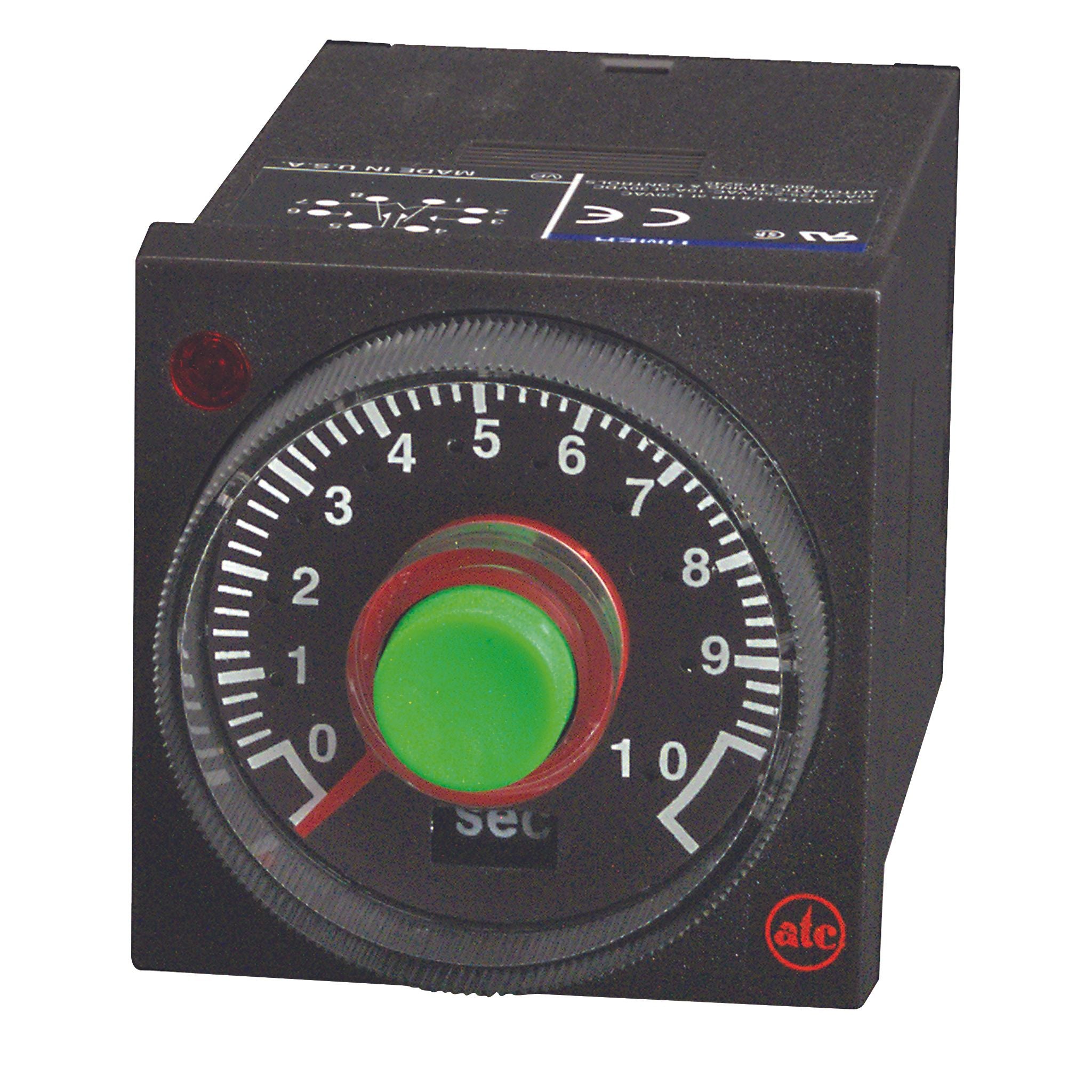Push Button Timer Clock 409B Series 1/16 DIN Push Button Timer