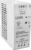 ATCPWR 120W Power Supplies, 24v power supplies, industrial power supplies, din rail power supplies