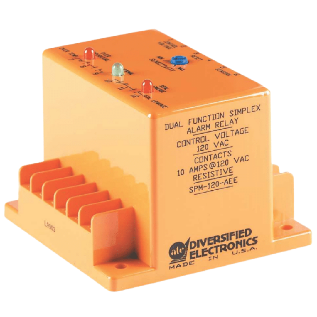 SPM Series Submersible Pump Monitor Dual Function Alarm Relay