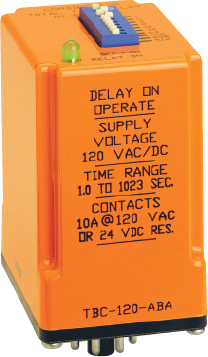 TBC, on-delay dip switch time delay relay, single shot timer, on-delay interval timer