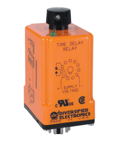TDU, programmable multi-mode relay output, single shot timer, on-delay interval timer
