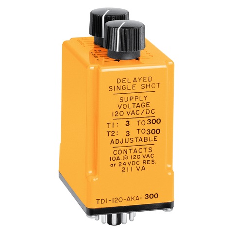 TDI, single-shot relay output, delay single shot relay output, single shot timer, on-delay interval timer