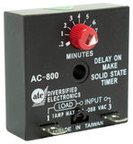 AC-800, on-delay timer, hvac relay